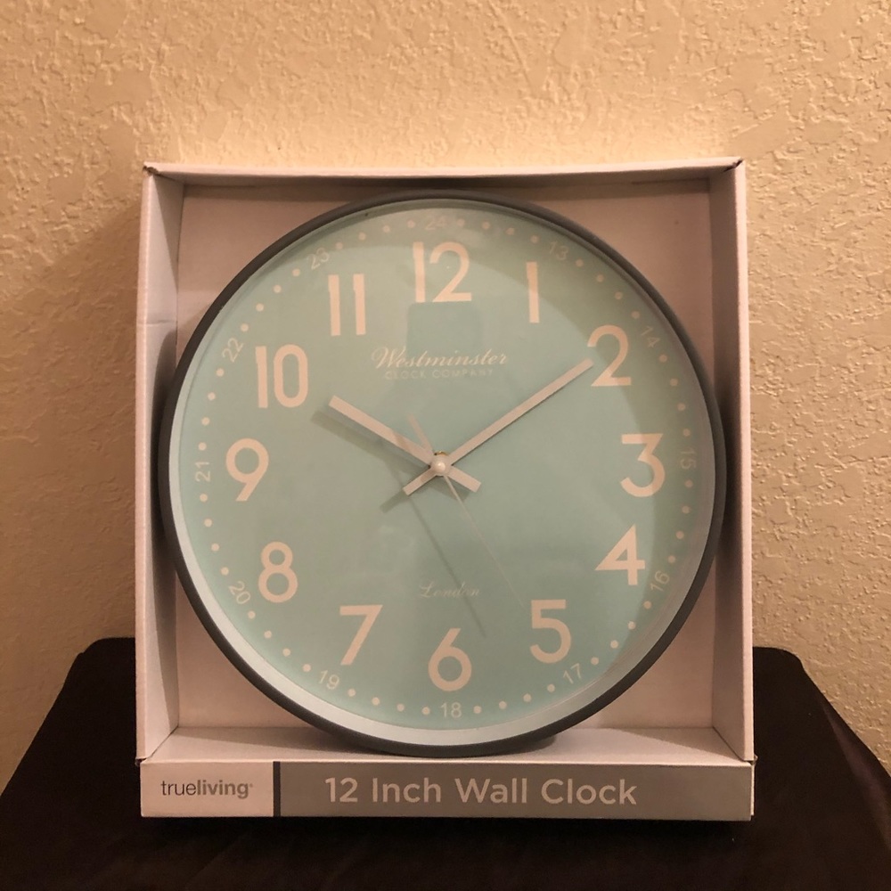 12in Wall Clock